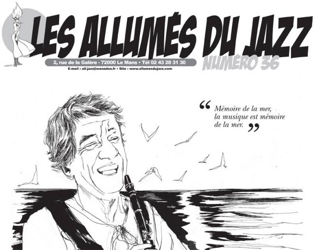 Mauro Basilio sur le numéro 36 des Allumés du Jazz